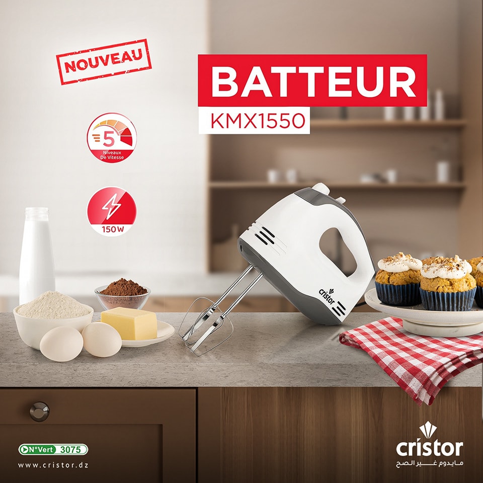 Batteur à main Cristor 150W