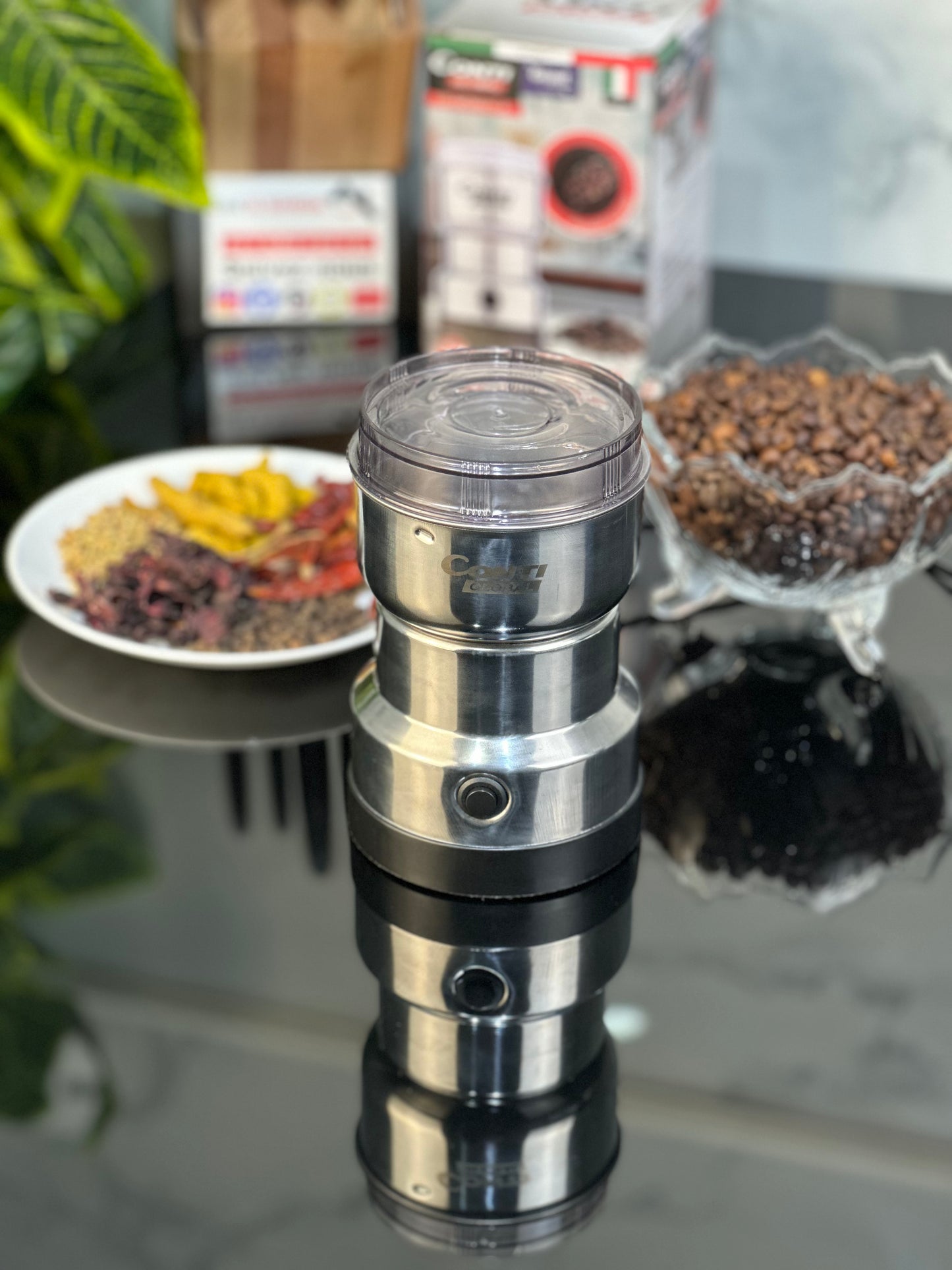 Moulin a café et Épices CONTIGLOBAL inox