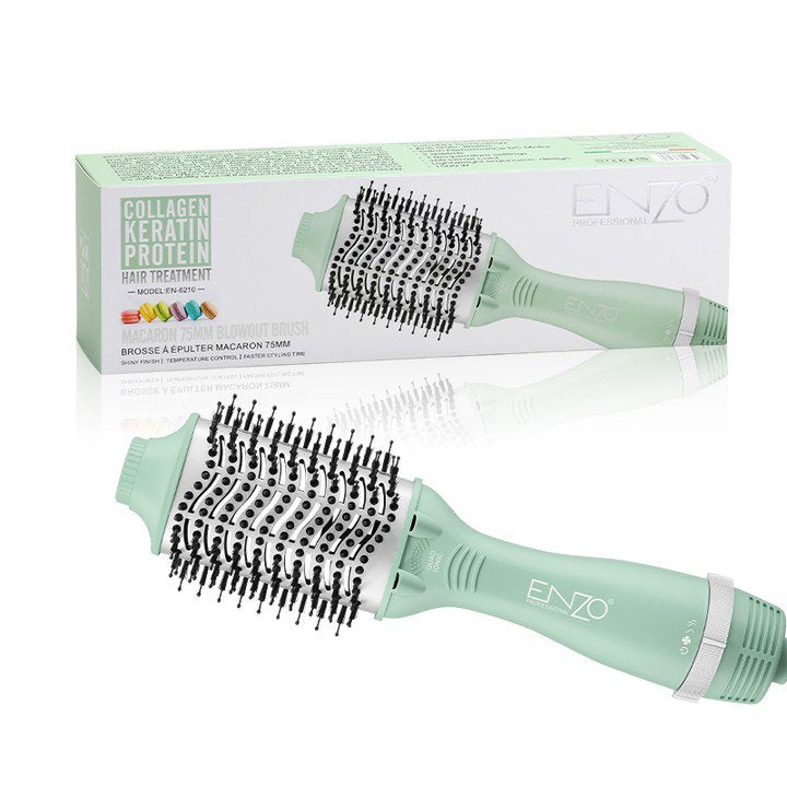 Brosse ENZO 🇮🇹 1500w à 75MM avec technologie ionique et nano TITANIUM