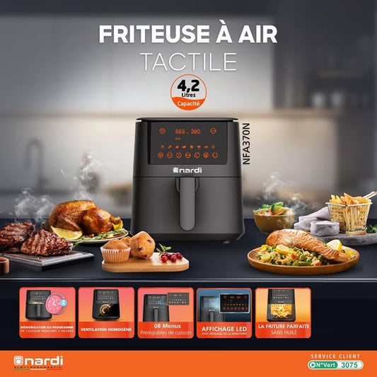 Air Fryer NARDI 4,2L Digital NFA370N