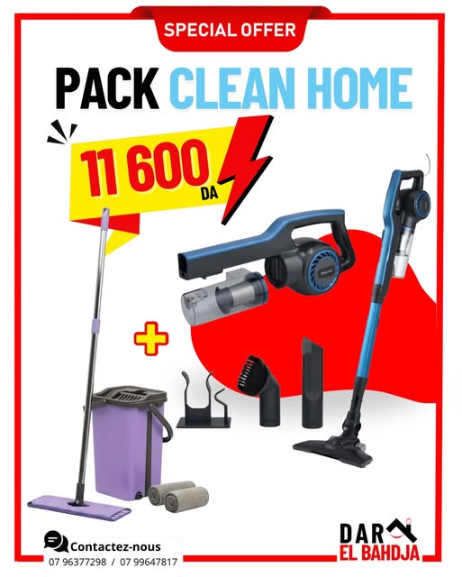 PACK CLEAN HOME 💥 2 EN 1