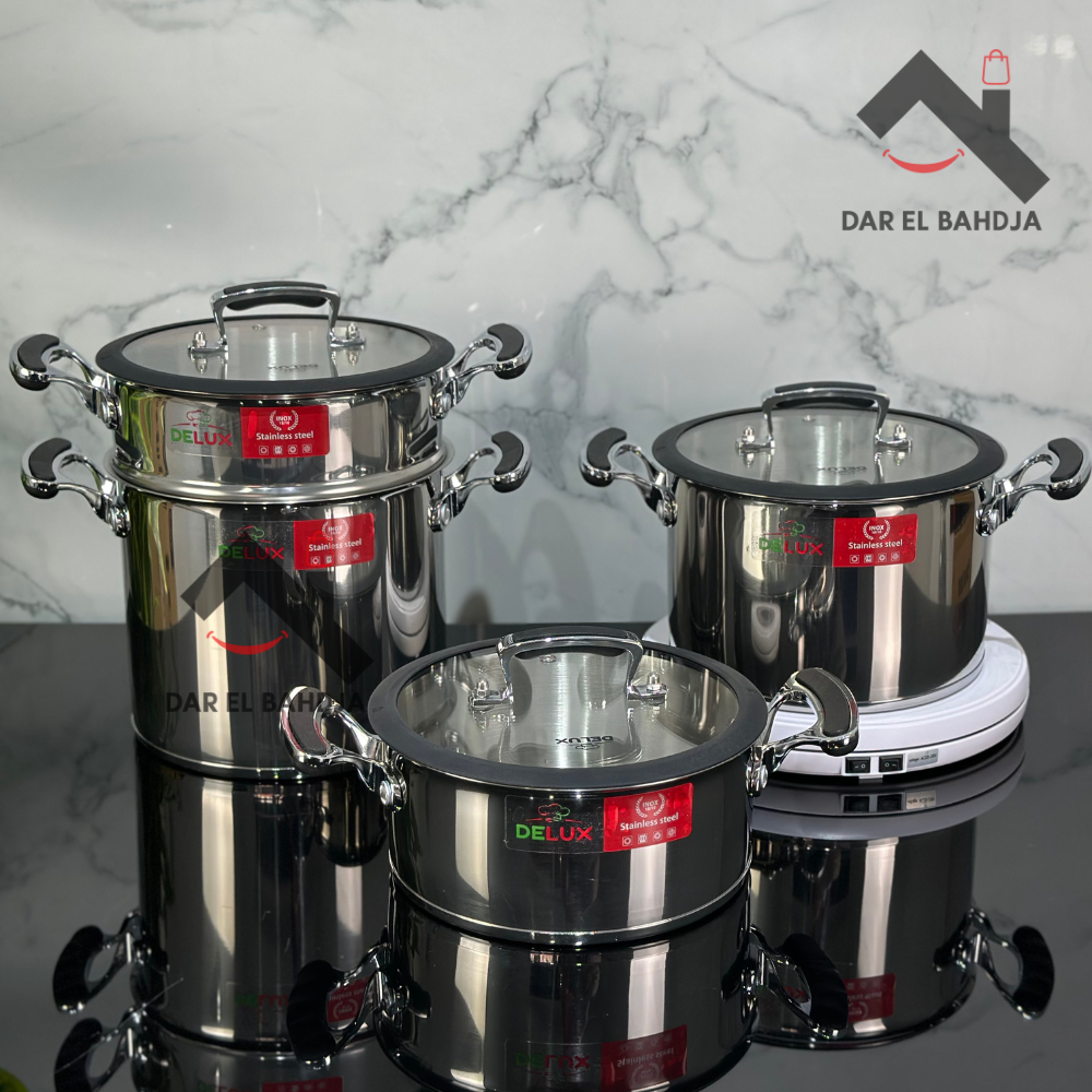 DELUX 7 pcs avec une finition en silicone