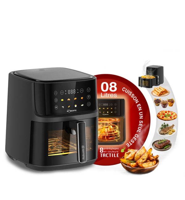 Airfryer – 8 Litres – Tactile robuste