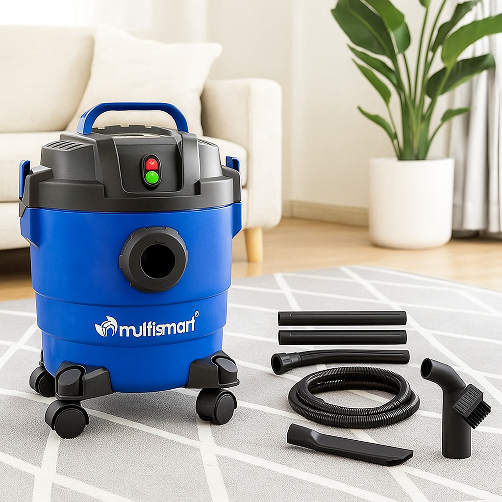 Multismart Aspirateur Sec et Humide 1000W