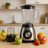 BLENDER 2EN1 DEUX TASSE EN VERRE MULTISMART - MS-BD5201 -
