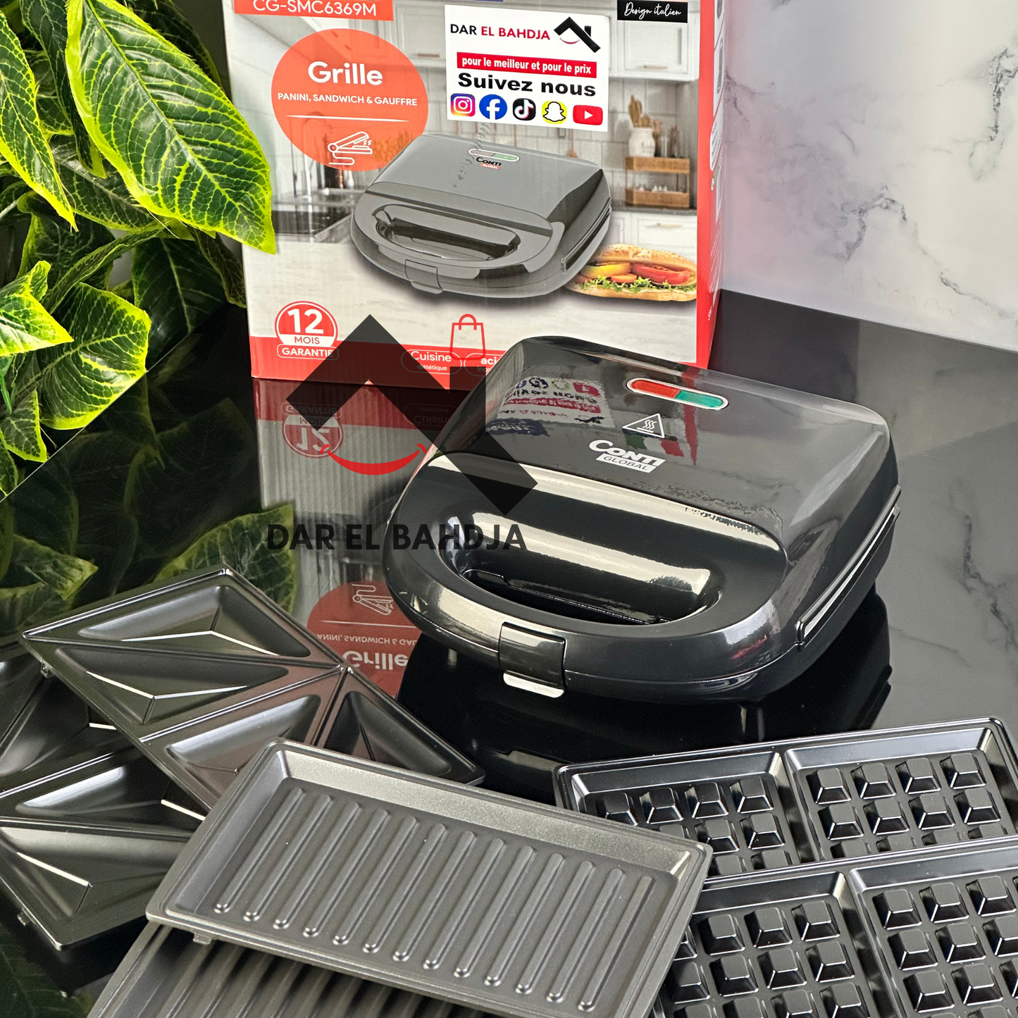 PANINEUSE 3 en 1💥 CONTIGLOBAL