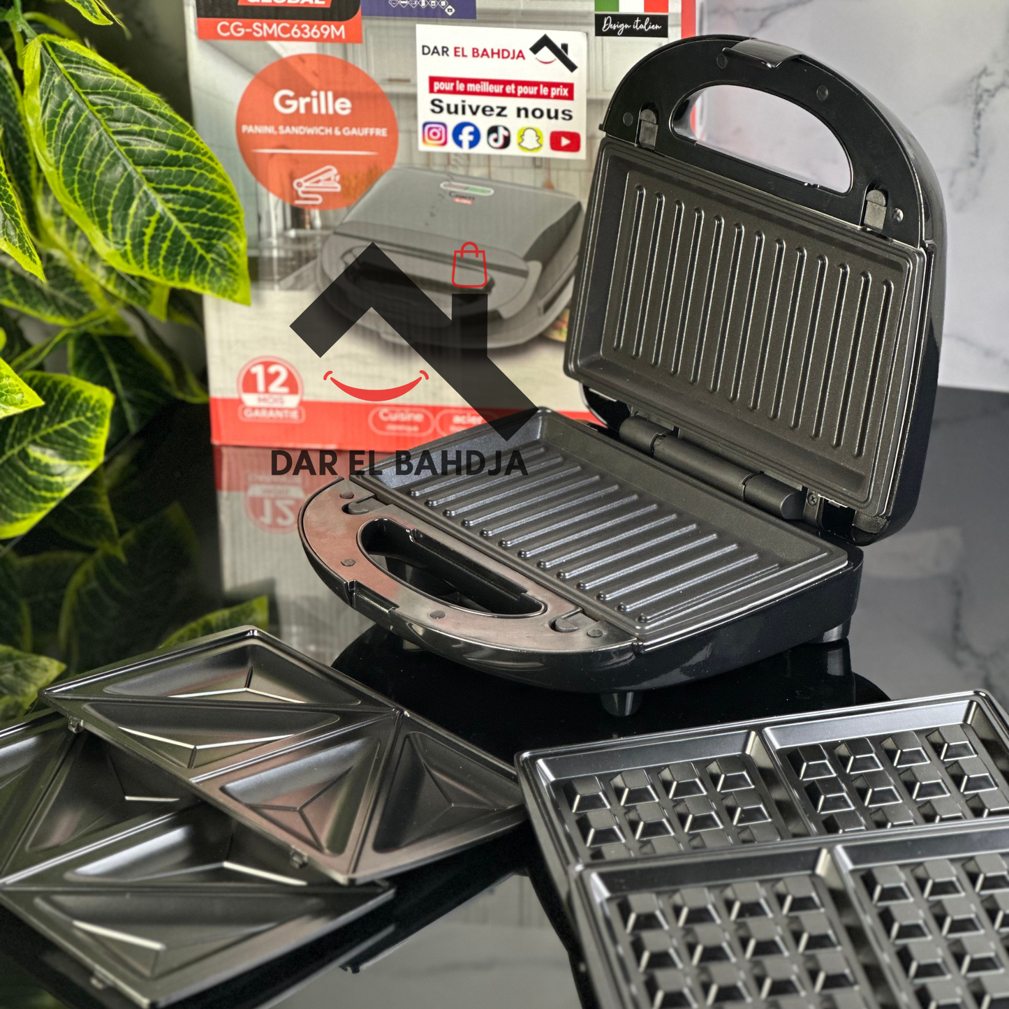 PANINEUSE 3 en 1💥 CONTIGLOBAL