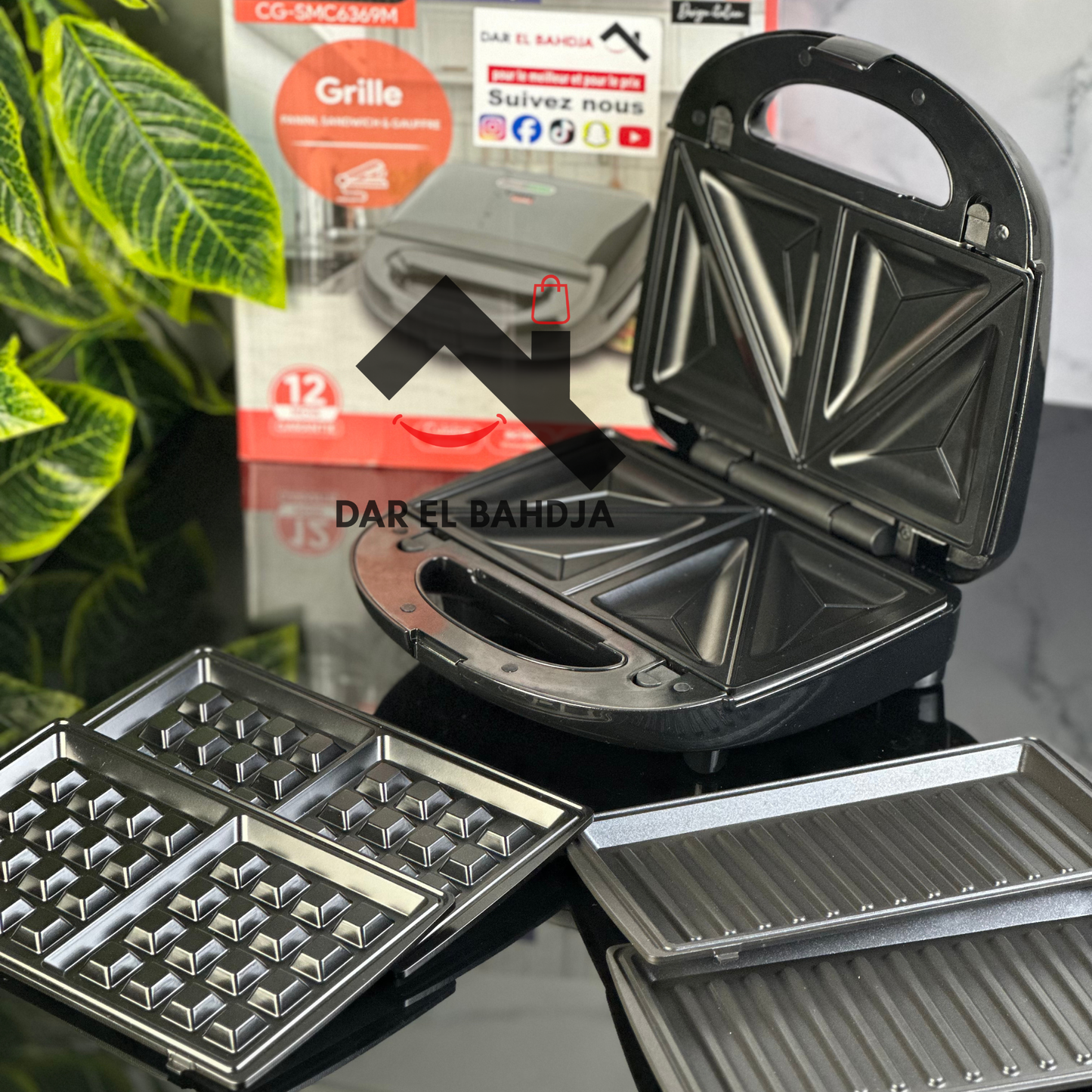 PANINEUSE 3 en 1💥 CONTIGLOBAL