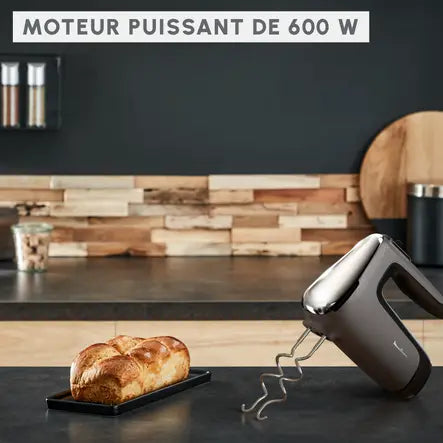 Batteur À Main Électrique 600w Silencieux Moulinex HM650E10