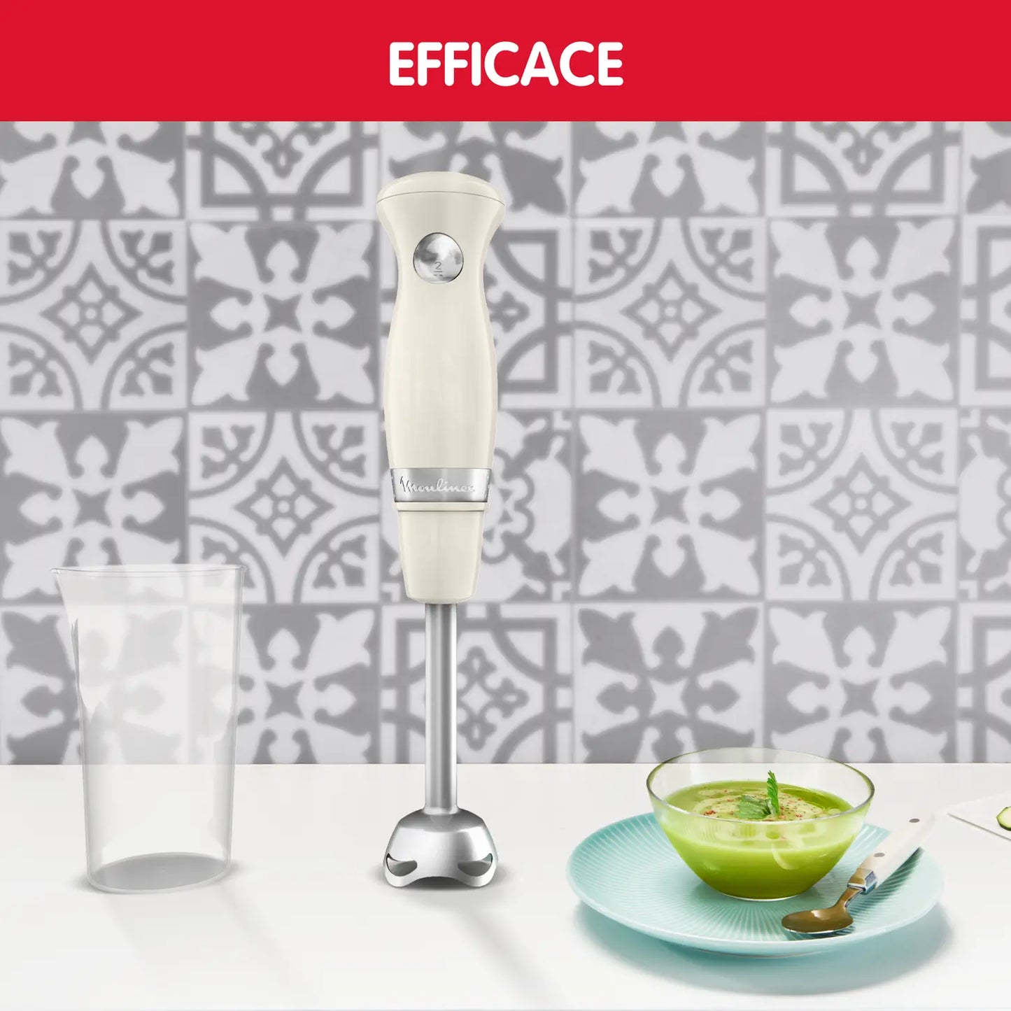 Pied mixeur MOULINEX Soleil Ivoire DD471A10