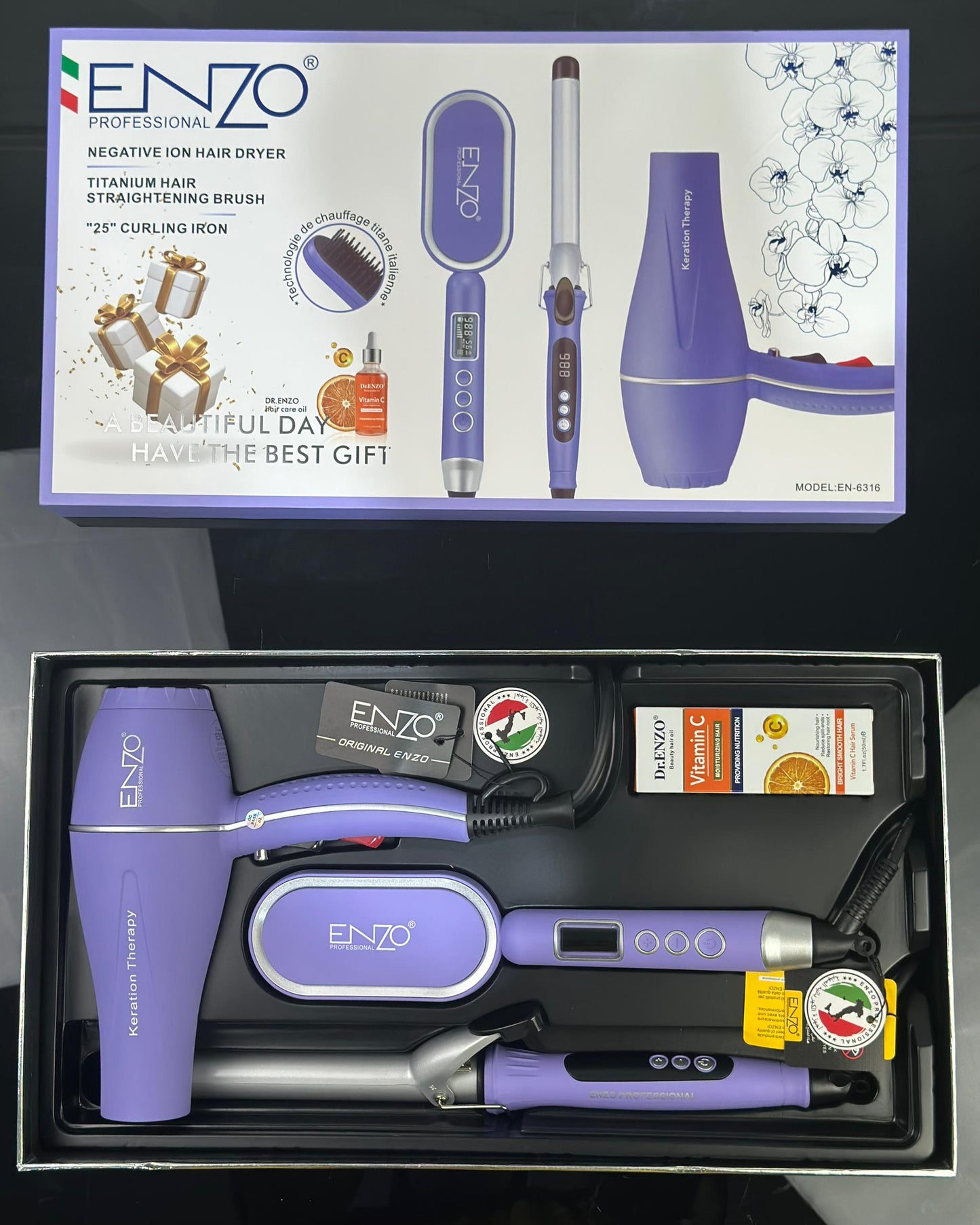 PACK ENZO EN-6316 VOILET