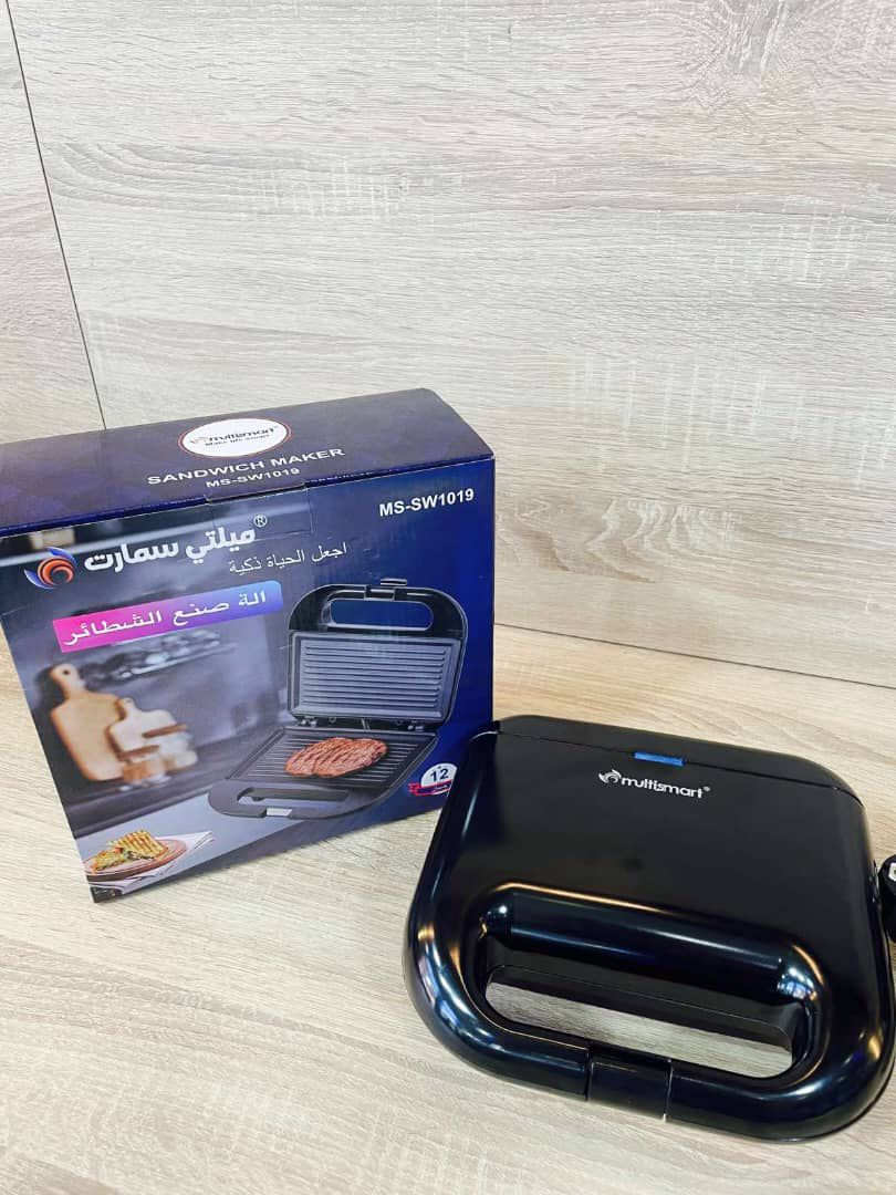 Panineuse et machine à sandwichs antiadhésif 750W MULTISMART MS-SW1019