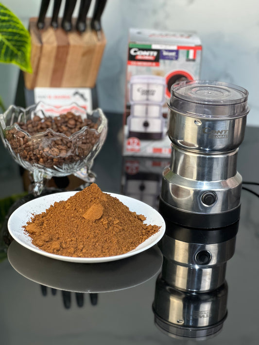 Moulin a café et Épices CONTIGLOBAL  inox