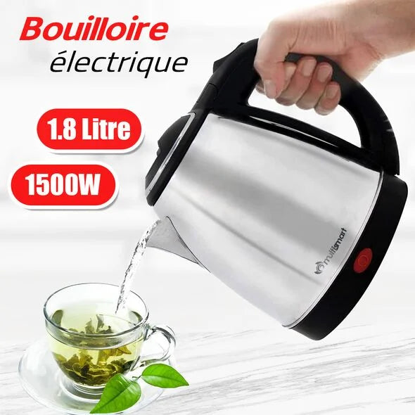 Bouilloire Électrique Sans Fil 1.8L 1500W Multismart MS-KT1011