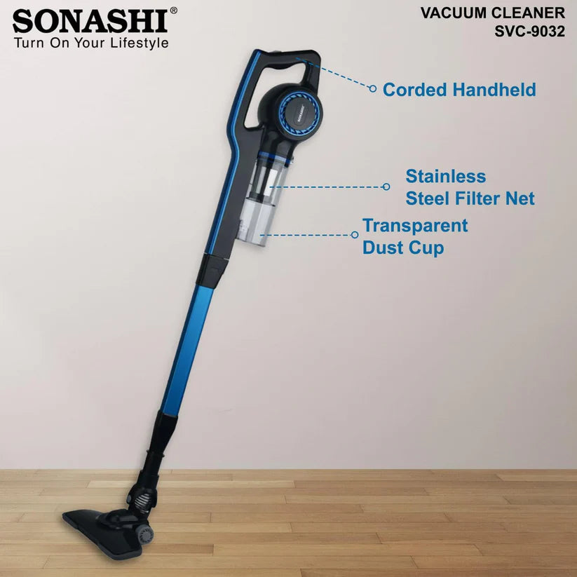 Aspirateur SONASHI Poussière Balai à Main 3 en 1