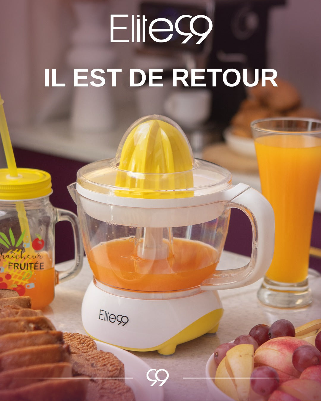 Presse agrumes ELITE99 💥 Électrique