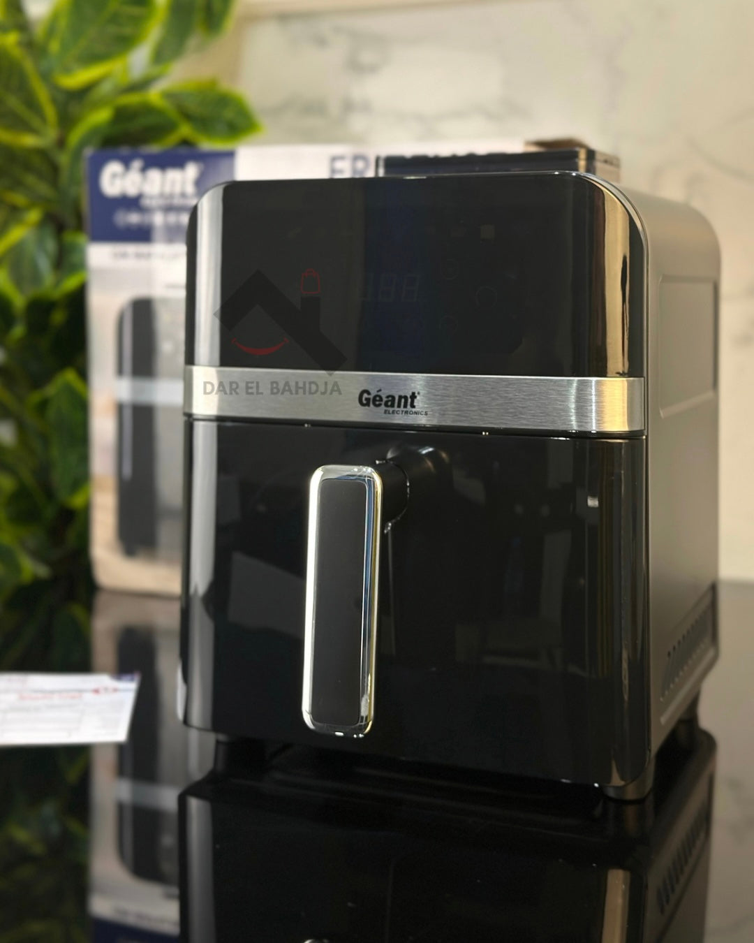 Friteuse électrique sans huile GEANT 6 L -  PULVÉRISATEUR EAU