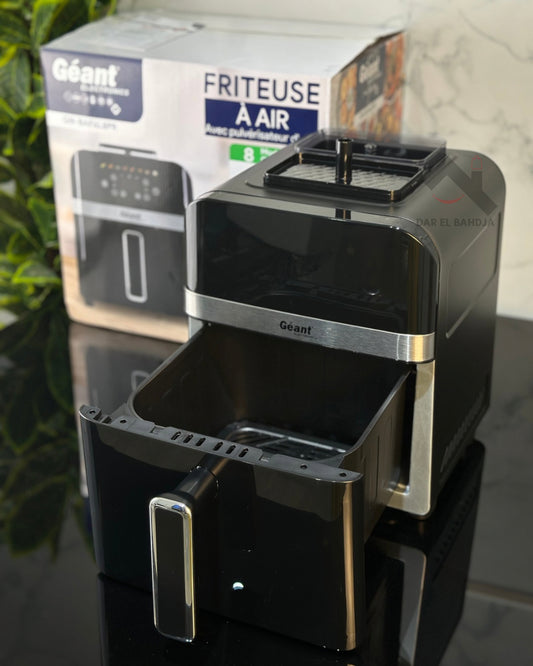 Friteuse électrique sans huile GEANT 6 L -  PULVÉRISATEUR EAU