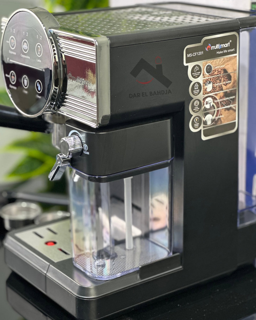Machine à Café Expresso Multismart 20 Bar - 3 En 1 - Nespresso / Poudre / cappuccino avec mousseur à lait automatique
