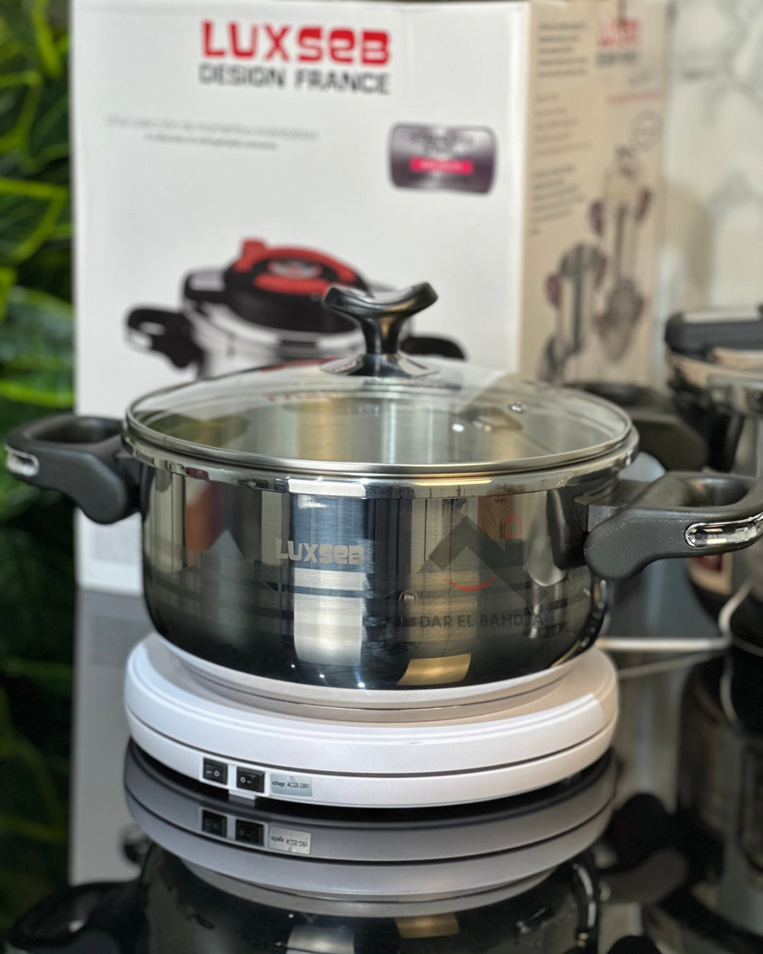 Cocotte Minute LuxSeb 8 pcs Clipso 5L + 7L