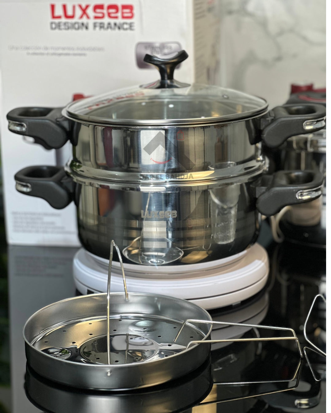 Cocotte Minute LuxSeb 8 pcs Clipso 5L + 7L