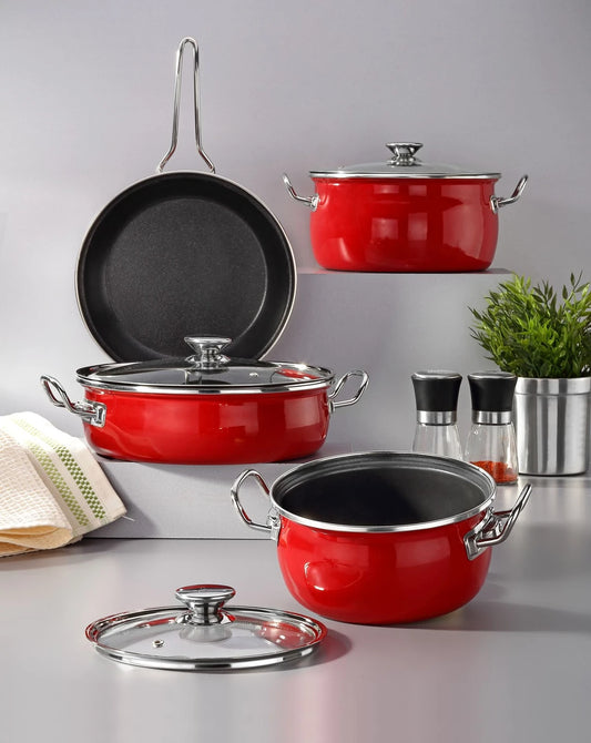 BONERA LILIUM ENAMEL 7 PCS SET NEW