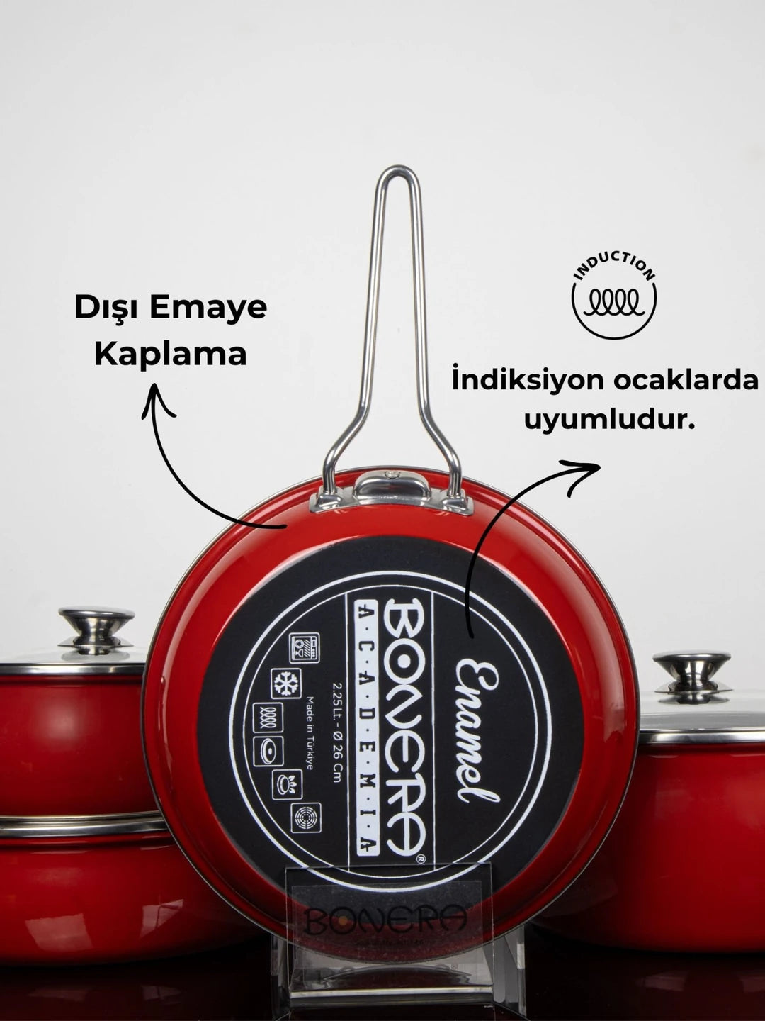 BONERA LILIUM ENAMEL 7 PCS SET NEW